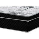 Ver imagem 4 de Cama Box Baú Casal: Colchão Anatômico Polar D28 / EP Orthoface Firme + Base CRC Suede Black(138x188)