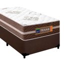 Ver imagem 6 de Cama Box Solteiro Suede + Colchão Molas Ensacadas Texas Prime Colchões 88cm Marrom
