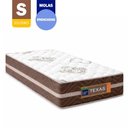 Ver imagem 5 de Cama Box Solteiro Suede + Colchão Molas Ensacadas Texas Prime Colchões 88cm Marrom