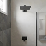 Chuveiro Ducha Banheiro com Acabamento Registro Preto Docol:preto Fosco - 7