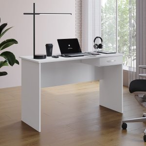 Mesa para Computador 1 Gaveta Moblis:branco