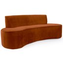 Ver imagem 5 de Sofá 03 Lugares 210cm Mônaco Veludo Camel - Nexta Casa