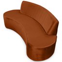 Ver imagem 2 de Sofá 03 Lugares 210cm Mônaco Veludo Camel - Nexta Casa