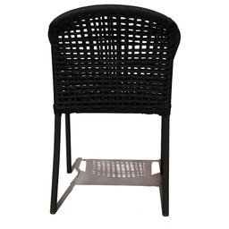 Cadeira Corda Náutica Área Externa e Interna Base Alumino:preto - 3
