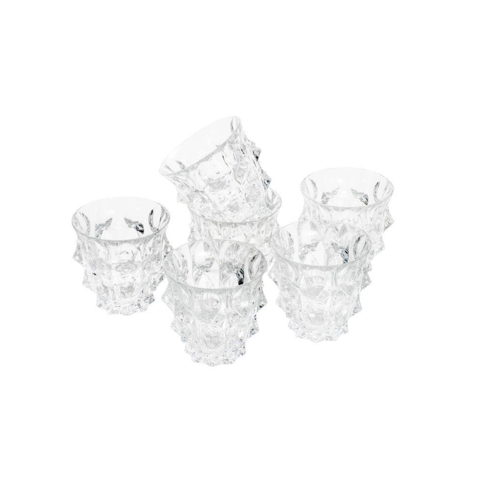 Jg 6 Copos de Cristal Bohemia Fortune 300ml - 2