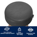 Ver imagem 3 de Banqueta Alta Madeira Cozinha/balcão Floyd-kit 3 Unidades - Preto - 80