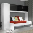 Ver imagem 1 de Guarda-Roupa Solteiro 3 Portas com Cama Complementar Multimóveis