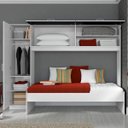 Ver imagem 2 de Guarda-Roupa Solteiro 3 Portas com Cama Complementar Multimóveis