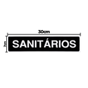 Ver imagem 2 de Combo 6 Placas De Sinalização Sanitários 30x7 Acesso - A-402 F9e