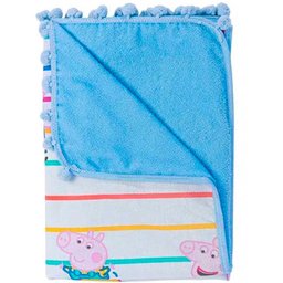 TOALHA DE PRAIA INFANTIL ALGODÃO GEORGE MASCULINA INCOMFRAL REF:3200332501 77 X1,40 - UN - Azul - 3