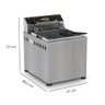 Fritadeira Zona Fria de Mesa 18l 8000w - 3