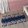 Tapete Passadeira Quarto/corredor 1,25m X 62cm Peônias - 2