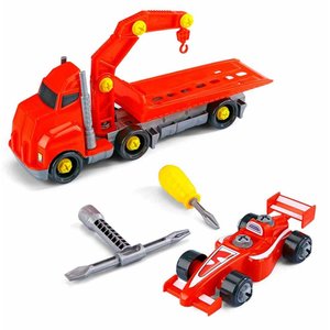 Caminhão com Acessórios - Senninha - Truck - 43 Peças - Pakitoys