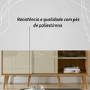 Ver mais imagens de Rack Bancada e Painel para Tv de 60 Polegadas Cronos - Cumaru/opala