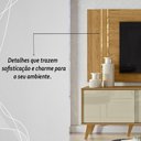 Ver imagem 7 de Rack Bancada e Painel para Tv de 60 Polegadas Cronos - Cumaru/opala