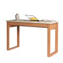Ver imagem 2 de Mesa Escrivaninha Industrial com Gaveta Dalla Costa 100% Mdf Cor:off White com Freijó