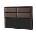 Ver imagem 1 de Cabeceira Cama Box Estofada King New York Courano Marrom - Probel