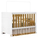 Ver imagem 2 de Quarto de Bebê Americano 4 Portas Com berço Americano Katatau Branco Acetinado Savana – Reller - Hen