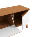 Ver imagem 6 de Rack Kappesberg 3 Portas Canela/branco 180cm