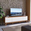 Ver imagem 1 de Rack Kappesberg 3 Portas Canela/branco 180cm