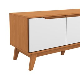 Rack Kappesberg 3 Portas Canela/branco 180cm - 5