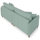 Ver imagem 6 de Sofá 3 Lugares Living 192cm Pé Madeira Zoe Boucle Pistache Z08 - Mpozenato