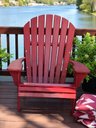 Ver imagem 3 de Cadeira Adirondack Externa Pavão Cor Rubi Madeira de Garapa