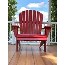 Ver imagem 6 de Cadeira Adirondack Externa Pavão Cor Rubi Madeira de Garapa