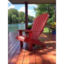 Ver imagem 5 de Cadeira Adirondack Externa Pavão Cor Rubi Madeira de Garapa