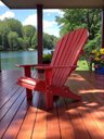 Ver imagem 5 de Cadeira Adirondack Externa Pavão Cor Rubi Madeira de Garapa