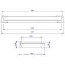 Ver imagem 3 de Prateleira Deca Quadratta 2030.BL83.MT Black Matte