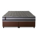 Ver imagem 6 de Conjunto Cama Box Miami Espuma King 193x203 Cinza King House