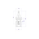 Ver imagem 2 de Registro Base de Gaveta Dn40 1-1/2 - Deca Deca Metais