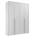 Ver imagem 1 de Guarda-Roupas Infantil MDF 4 Portas Modulados Cinza
