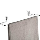 Ver imagem 2 de Suporte Porta Toalha de Banho Cromado Toalheiro 45cm para Banheiro Schmitt