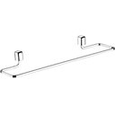 Ver imagem 1 de Suporte Porta Toalha de Banho Cromado Toalheiro 45cm para Banheiro Schmitt