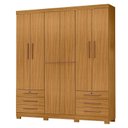 Ver imagem 1 de Guarda Roupa Casal Londres Carvalho Americano - Incorplac
