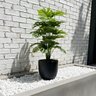5 Costelas de Adão Artificial Grande Toque Realista Planta Decorativa para Sala e Jardim Interno - 5