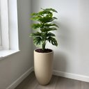 Ver imagem 4 de 5 Costelas de Adão Artificial Grande Toque Realista Planta Decorativa para Sala e Jardim Interno