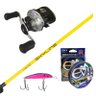 Kit De Pesca Para Tucunare (Iniciante) Lancer + Skyline + Dalima - 1
