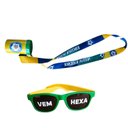 Ver imagem 3 de Kit Completo Torcedor Brasil com Bola Buzina e Oculos Hexa