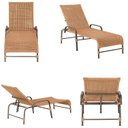 Ver imagem 4 de Kit 2 Espreguiçadeiras Corda Náutica e Mesa Garden em Alumínio para Piscina Edícula Catar