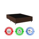 Ver imagem 5 de Cama Box Casal + Colchão D33 One Face - Suede Marrom
