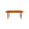 Mesa de Jantar Retangular 6 Lugares de Madeira 160x80 França Mel - Straub Web - 2