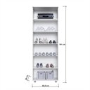 Ver imagem 3 de Armário Multiuso para Lavanderia Área de Serviço 2 Portas Branco - Percasa