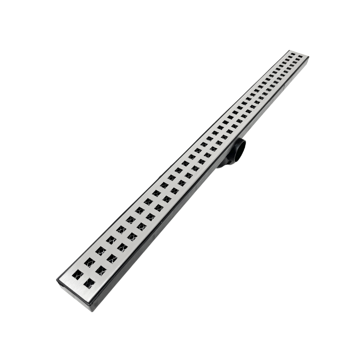 Ralo de Banheiro 5x70 Quadriculado Inox com Tela Col Prt | MadeiraMadeira