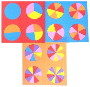 Discos de Frações com 3 Placas - 2
