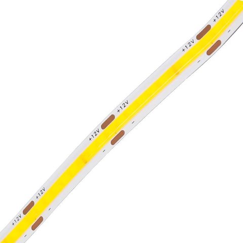 Fita Led Detail Cob 5m 12v Ip20 9w 3000k 900lm/m 8mm-gaya