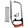 Kit Completo Arco Serra Mini Serrote Multifuncional Ajustável 7 Peças Serra Tico Tico - 3