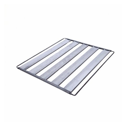 Kit Com 10 Esteiras Flandres Para Pão Francês 5 Tiras 58x70 Baronesa